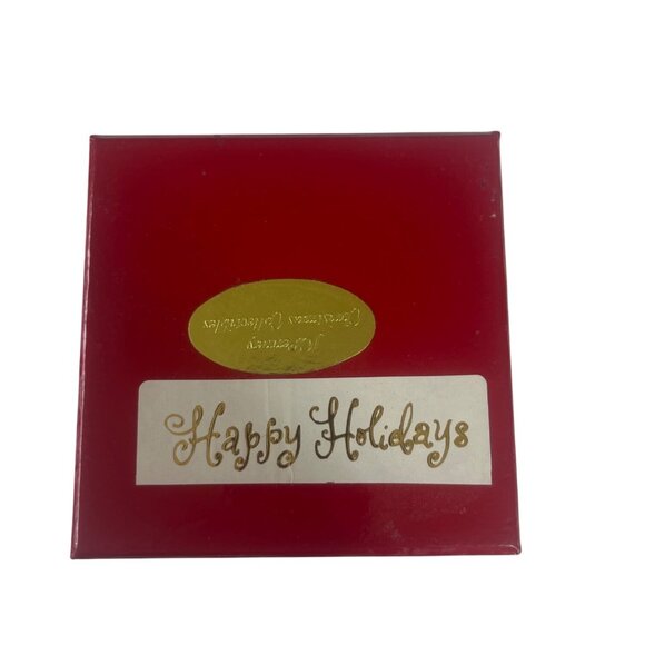 Millennium 2000 Blue Glass Ornament In Original Box Distributed By J.C. Penney - Picture 5 of 7